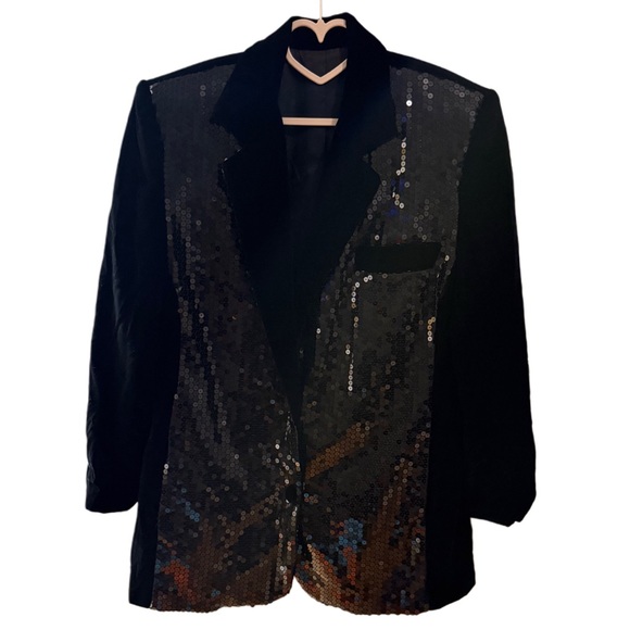 CRISCIONE SEQUIN BLAZER - Picture 2 of 5